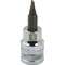 Dynamic Tools 3/8" Drive Slotted Head, Sl5 Bit Standard Length, Chrome Socket D006105 - alternate 3